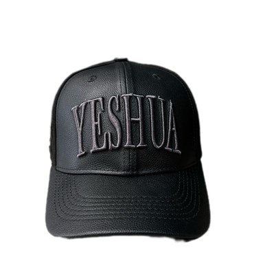 Cap - Yeshua Black - Leather
