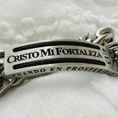 Men's Bracelet "Christ my Strength"