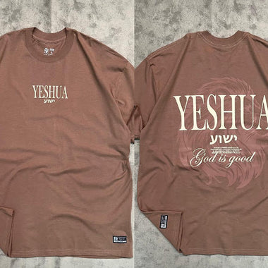Premium - Oversize - Yeshua, God is Good - Marrón