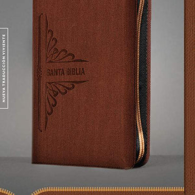Holy NTV Bible, Brown Zipper Edition