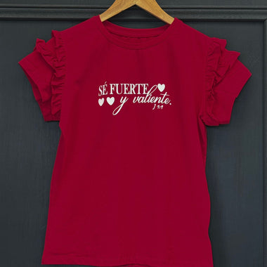 Lady Shirt - Be strong and brave