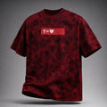 Premium Regular Fit Acid Wash Shirt - Cross Equals Love / Camisa Premium Regular Fit Acid Wash - Cruz = Amor