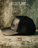 After the Fire DROP — Propósito Leather/Suede Cap Black