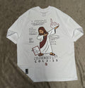 Premium Oversized Shirt White - Colossians 2:15 / White Shirt
