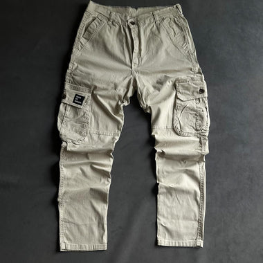 Pantalón Unisex Cargo - Crema