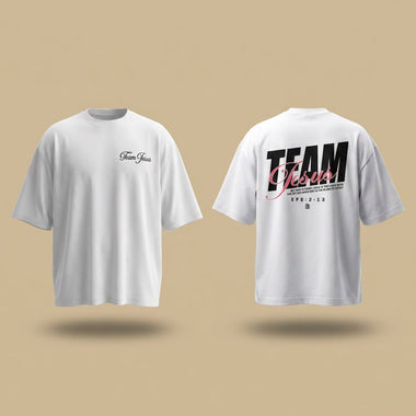 After the Fire DROP — Team Jesus Tela Fría Blanca