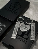 Ecclesiastes 4:9-12 Keychain