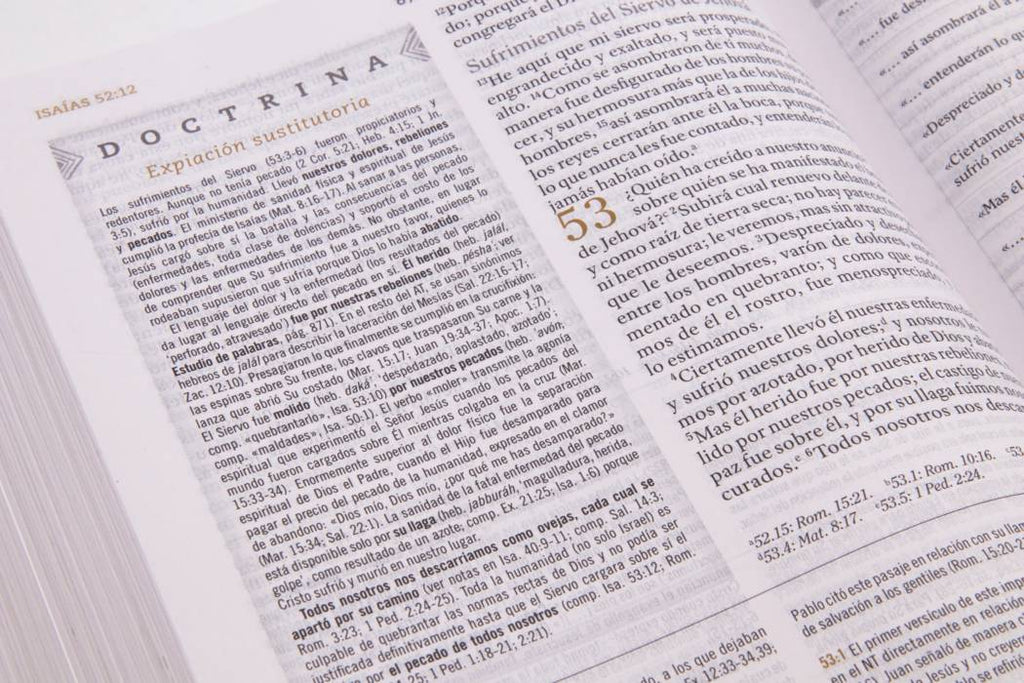 RVR 1960 Biblia de Estudio para Mujeres, azul floreado tela impresa con índice