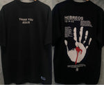 Camisa semi oversized unisex negra - Thank you Jesus