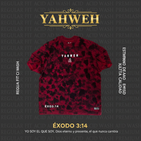Premium Regular Fit Acid Wash Shirt - Yahweh - Exodus 3:14 / Camisa Premium Regular Fit Acid Wash - Yahweh - Éxodo 3:14
