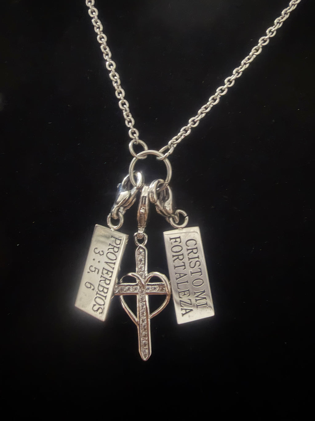 Confidence Necklace - Philippians 3:5-9 | Christ My Strength Necklace