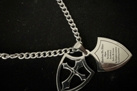 Man of God Necklace - Shield of Faith 1 Timothy 6:11