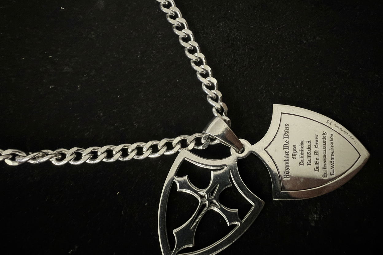 Collar Hombre De Dios - Escudo de Fe 1 Timoteo 6:11
