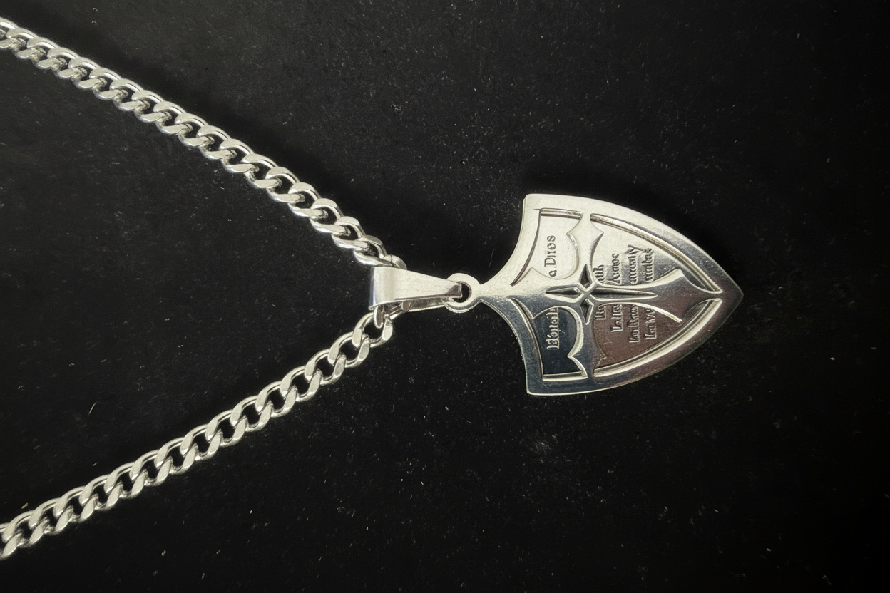 Collar Hombre De Dios - Escudo de Fe 1 Timoteo 6:11