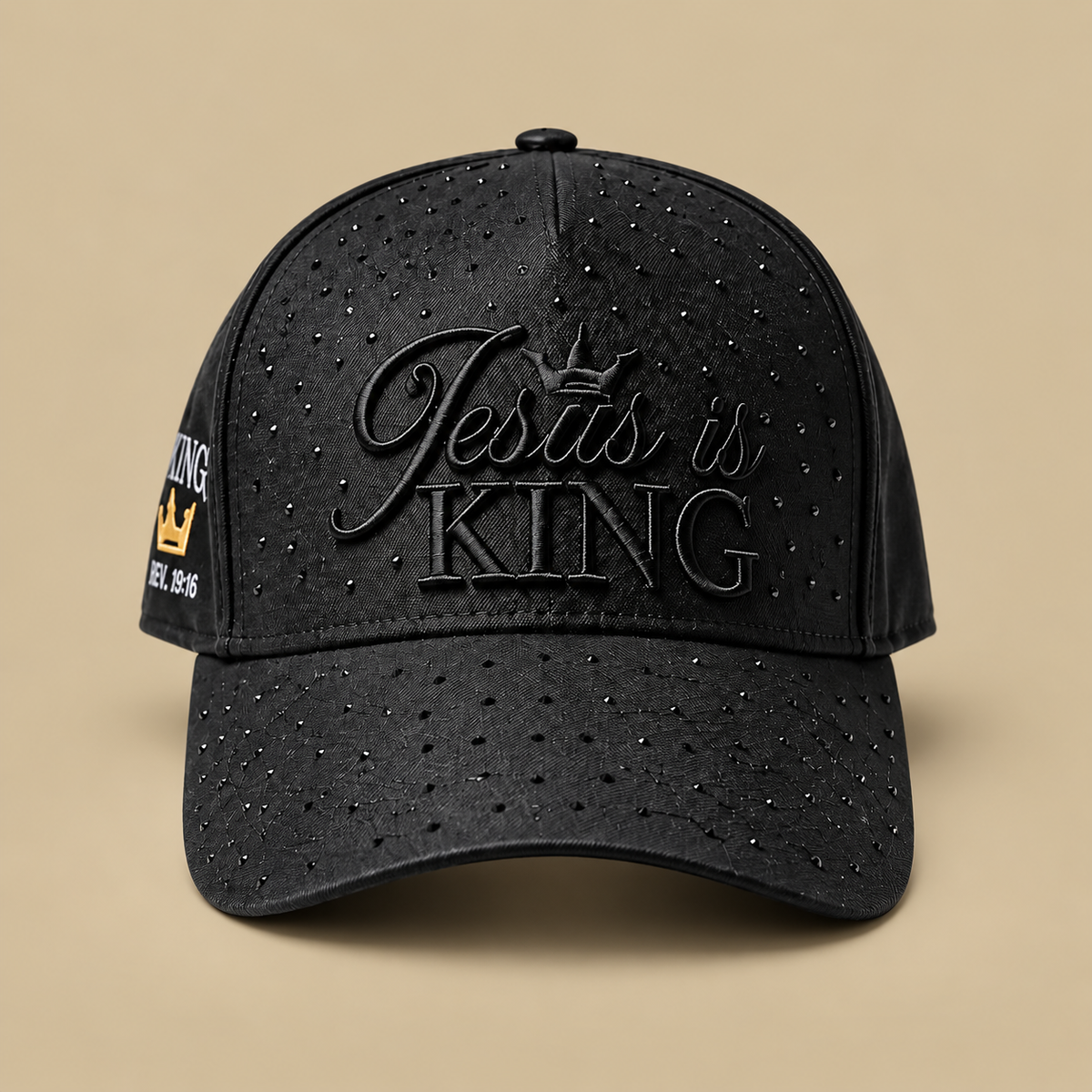 After the Fire DROP — Jesus is King Rhinestones
