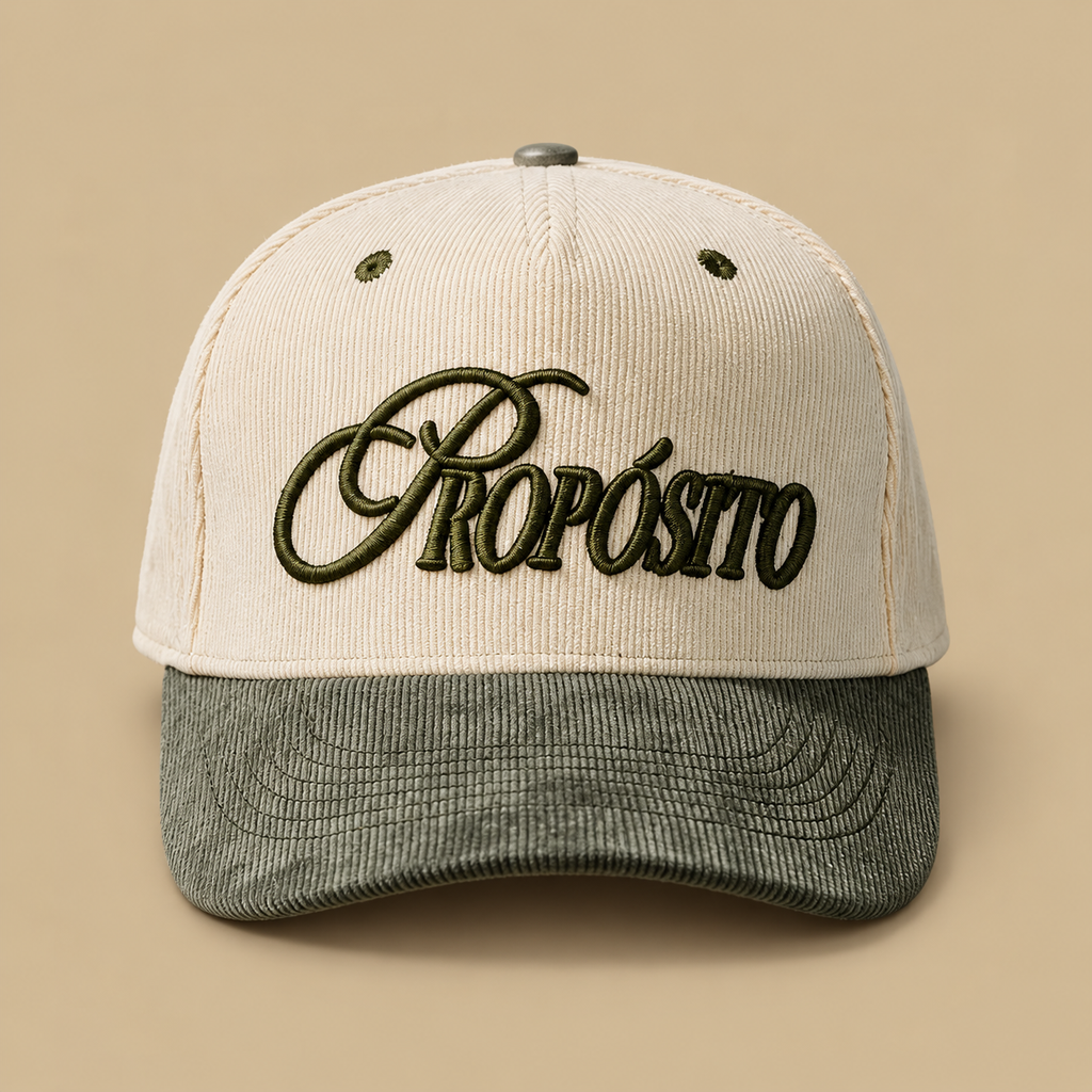 After the Fire DROP — Propósito Edición Especial Cap Cream/Olive