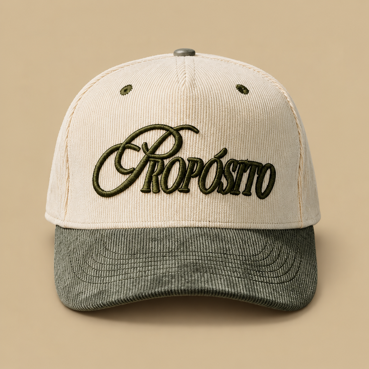 After the Fire DROP — Propósito Edición Especial Cap Cream/Olive