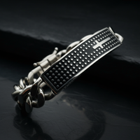 Man of God Bracelet - Stainless Steel / Pulsera Hombre de Dios